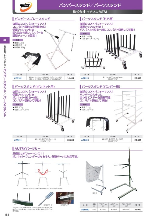 AUTRY（イチネンアクセス）ペインターライト AT27CRI 作業用ライト