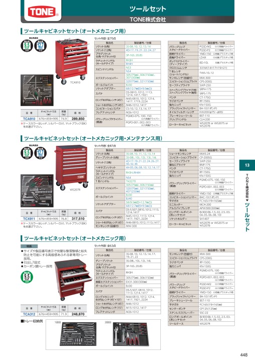 車輌ツールカタログ